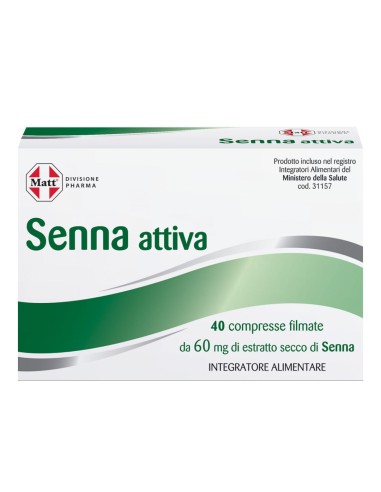MATT DIVISIONE PHARMA SENNA ATTIVA 40 COMPRESSE