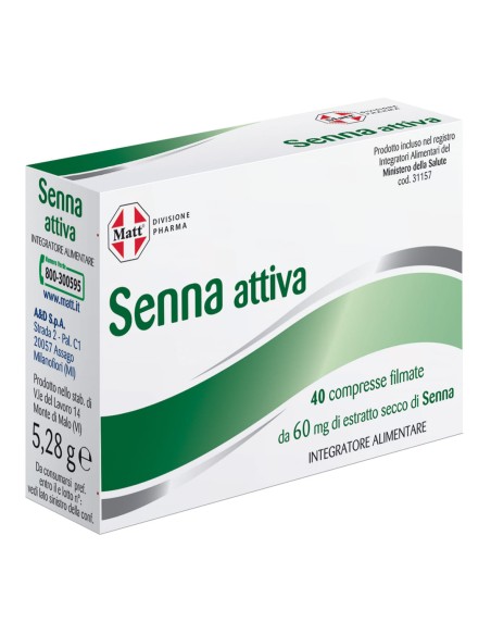 MATT DIVISIONE PHARMA SENNA ATTIVA 40 COMPRESSE