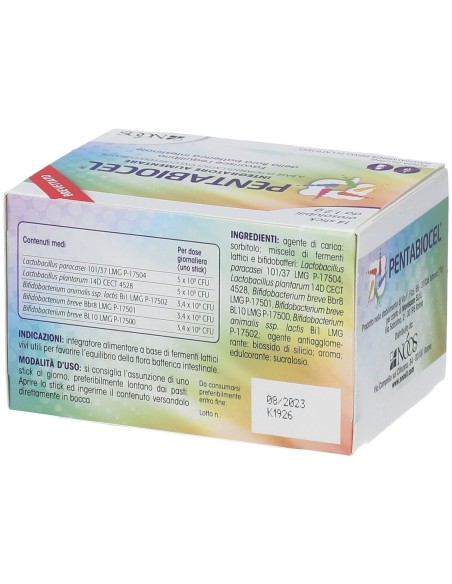PENTABIOCEL 14 STICK GUSTO PANNA