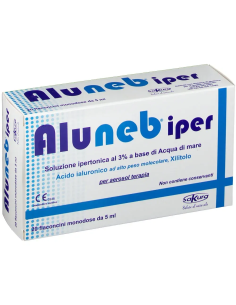 ALUNEB SOLUZIONE IPERTONICA 20 FLACONCINI MONODOSE DA 5 ML