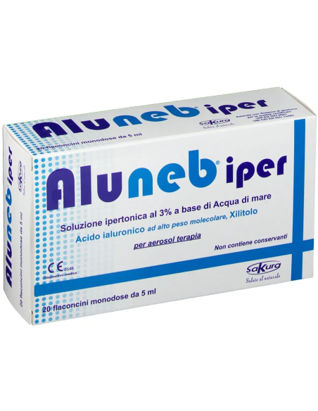 ALUNEB SOLUZIONE IPERTONICA 20 FLACONCINI MONODOSE DA 5 ML