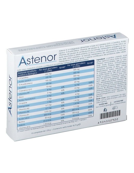 ASTENOR 15 COMPRESSE