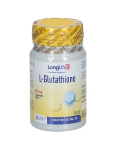 LONGLIFE L-GLUTATHIONE 250 MG 30 COMPRESSE