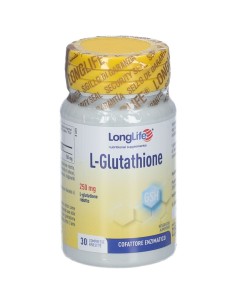 LONGLIFE L-GLUTATHIONE 250 MG 30 COMPRESSE 2