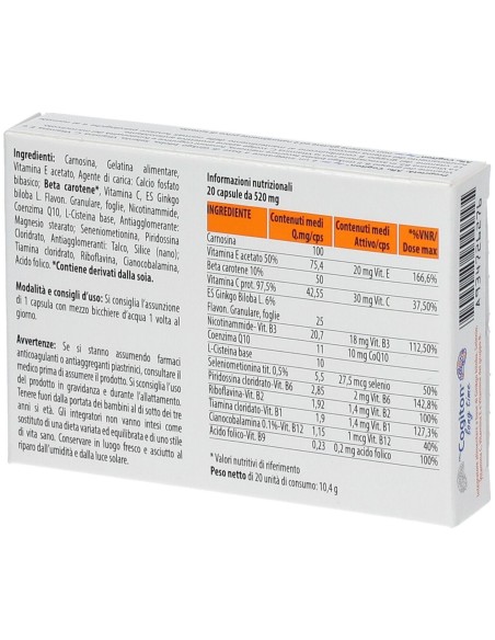 ARD COGITON LONG TIME 20 CAPSULE 520 MG