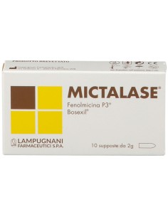MICTALASE 10 SUPPOSTE 2 G 2