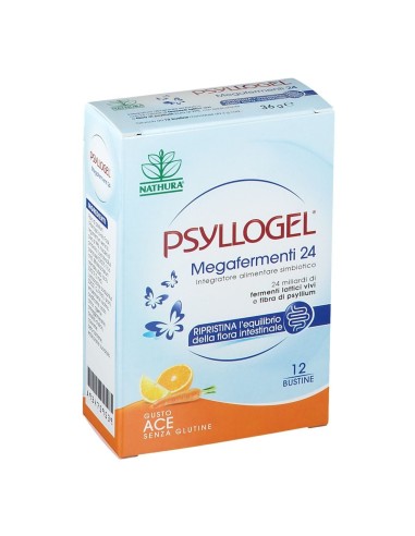 PSYLLOGEL MEGAFERMENTI 24 ACE 12 BUSTE 3 G