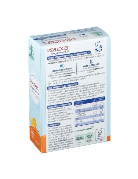 PSYLLOGEL MEGAFERMENTI 24 ACE 12 BUSTE 3 G