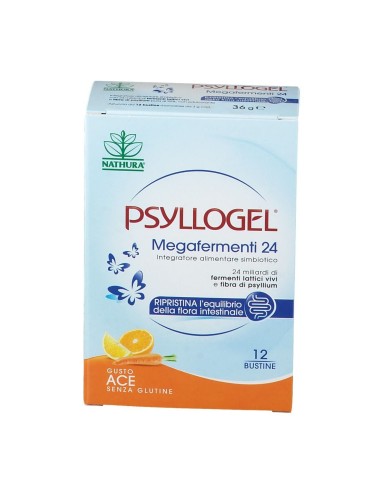 PSYLLOGEL MEGAFERMENTI 24 ACE 12 BUSTE 3 G