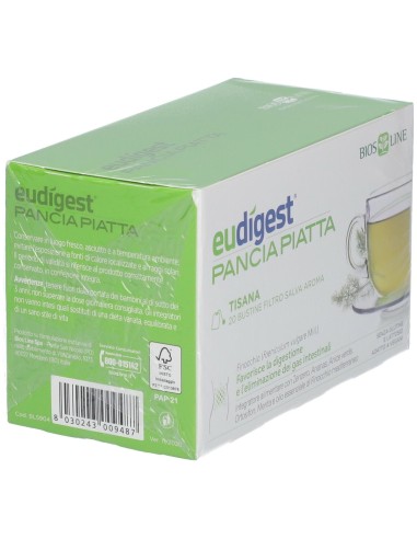 BIOSLINE EUDIGEST TISANA DOPOPASTO 20 BUSTE 40 G