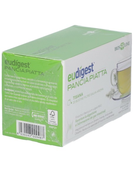 BIOSLINE EUDIGEST TISANA DOPOPASTO 20 BUSTE 40 G
