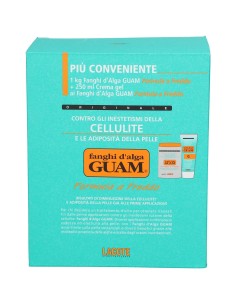 GUAM FANGHI D'ALGA CONFEZIONE CONVENIENZA FREDDA CON FANGHI D'ALGA GUAM 1 KG + CREMA GEL 250 ML FORMULA A FREDDO 2