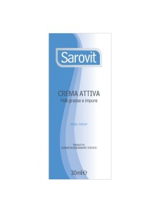 SAROVIT CREMA PELLI GRASSE/IMPURE 30 ML