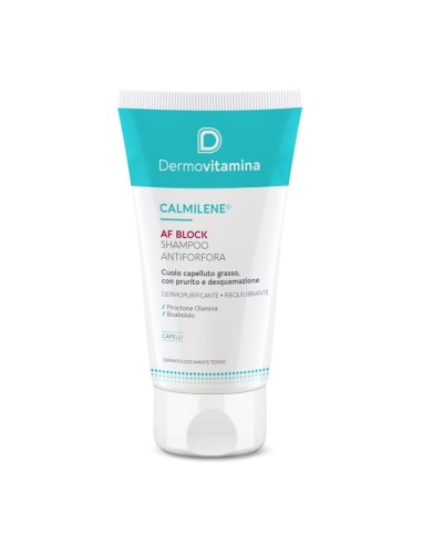 DERMOVITAMINA CALMILENE AF BLOCK SHAMPOO ANTIFORFORA DERMOPURIFICANTE DERMATITE SEBORROICA 200 ML
