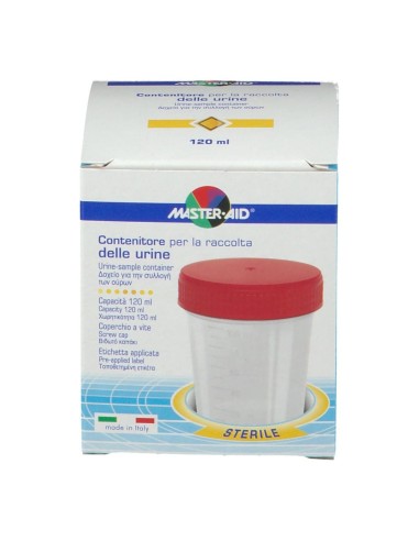 CONTENITORE RACCOLTA URINA MASTER-AID 120 ML