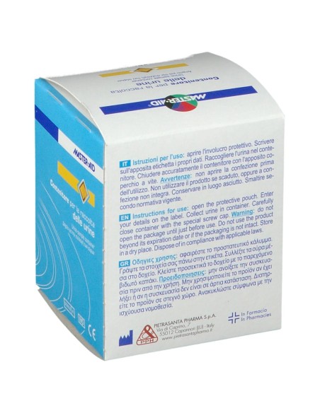 CONTENITORE RACCOLTA URINA MASTER-AID 120 ML