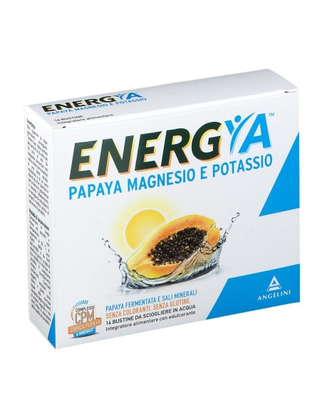 ENERGYA PAPAYA MAGNESIO POTASSIO 14 BUSTINE