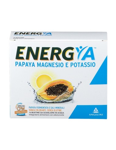 ENERGYA PAPAYA MAGNESIO POTASSIO 14 BUSTINE