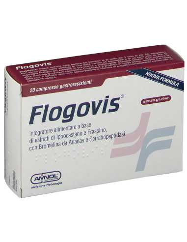FLOGOVIS 20 COMPRESSE GASTRORESISTENTI