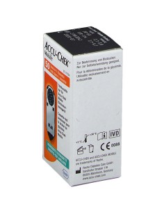 STRISCE MISURAZIONE GLICEMIA ACCU-CHEK MOBILE 50 TEST MIC 2 2