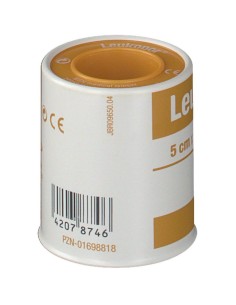 CEROTTO IN ROCCHETTO LEUKOPOR IPOALLERGENICO TESSUTO NON TESSUTO BIANCO 5X500 CM 2