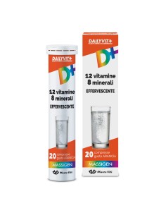 MASSIGEN DAILYVIT 12 VITAMINE 8 MINERALI EFFERVESCENTE 20 COMPRESSE