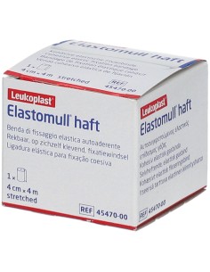 BENDA ELASTICA AUTOADESIVA ELASTOMULL HAFT COMPRESSIONE FORTE 4X400 CM
