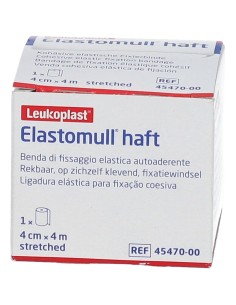 BENDA ELASTICA AUTOADESIVA ELASTOMULL HAFT COMPRESSIONE FORTE 4X400 CM 2