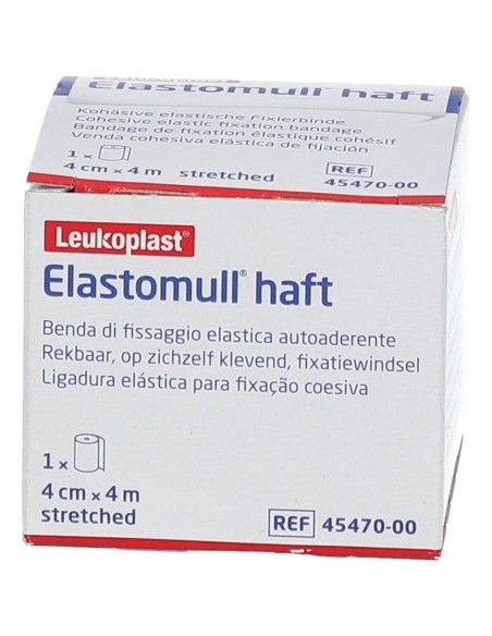 BENDA ELASTICA AUTOADESIVA ELASTOMULL HAFT COMPRESSIONE FORTE 4X400 CM