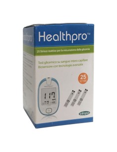 STRISCE REATTIVE GLICEMIA HEALTHPRO 25 PEZZI