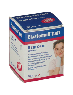 BENDA ELASTICA AUTOADESIVA ELASTOMULL HAFT COMPRESSIONE FORTE 6X400 CM