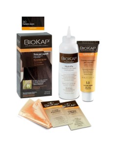 BIOKAP NUTRICOLOR 3,0 NEW CASTANO SCURO TINTA TUBO + FLACONE