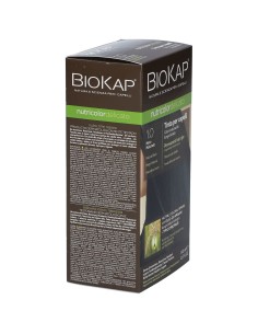 BIOKAP NUTRICOLOR DELICATO 1,0 NERO NATURALE TINTA TUBO + FLACONE