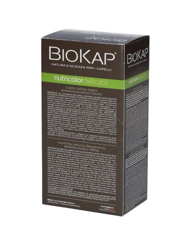 BIOKAP NUTRICOLOR DELICATO 2,9 CASTANO SCURO CIOCCOLATO TINTA TUBO + FLACONE