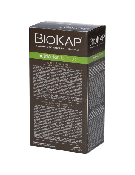 BIOKAP NUTRICOLOR DELICATO 2,9 CASTANO SCURO CIOCCOLATO TINTA TUBO + FLACONE