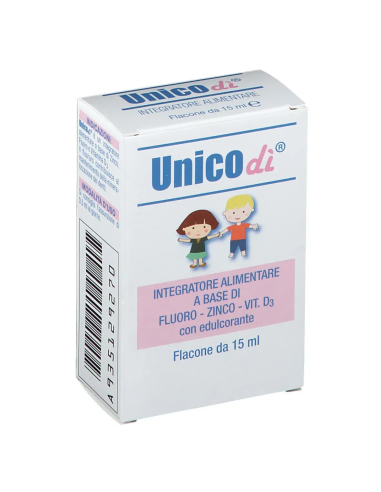 UNICODI' 15 ML FLUORO ZINCO VITAMINA D3