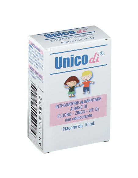 UNICODI' 15 ML FLUORO ZINCO VITAMINA D3
