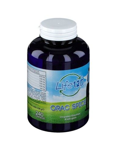 LIFE 120 ORAC SPICE 240 COMPRESSE