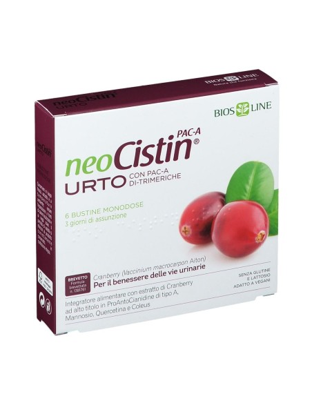 NEOCISTIN PAC A URTO 6 BUSTINE MONODOSE