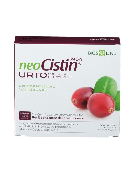 NEOCISTIN PAC A URTO 6 BUSTINE MONODOSE