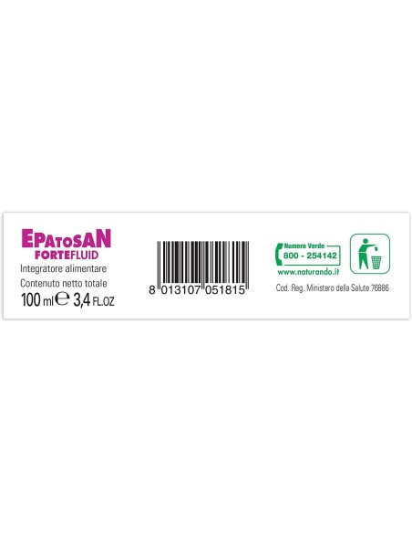 EPATOSAN FORTE FLUID 10 FLACONCINI DA 10 ML