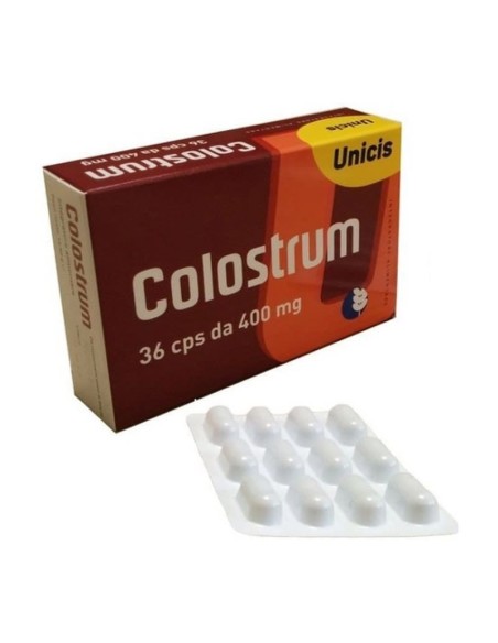 COLOSTRUM UNICIS 36 CAPSULE 400 MG