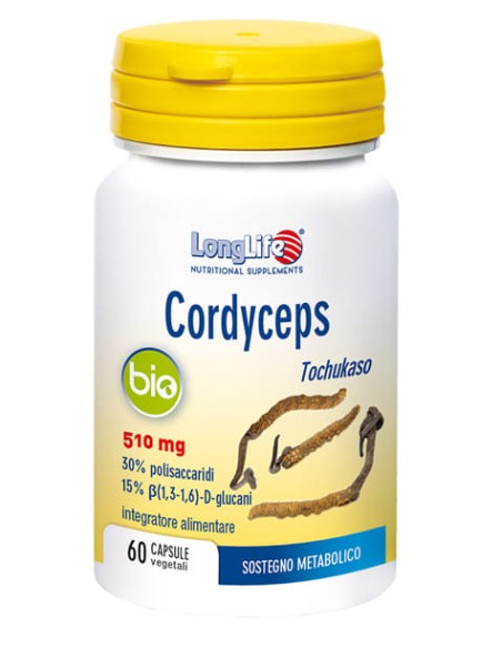 LONGLIFE CORDYCEPS BIO 60 CAPSULE VEGETALI