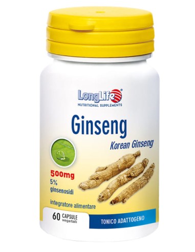 LONGLIFE GINSENG 5% 60 CAPSULE VEGETALI