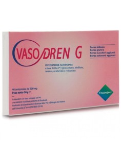 VASODREN G 40 COMPRESSE DA 900 MG