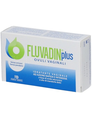 OVULI VAGINALI FLUVADIN PLUS 10 PEZZI