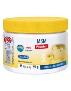 LONGLIFE MSM POWDER 250 G