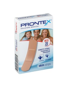 CEROTTO PRONTEX SKIN STRIPS FORMATO MEDIO ASTUCCIO 20 PEZZI