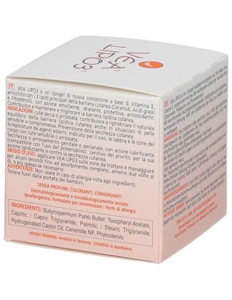 VEA LIPO3 LIPOGEL EMOLLIENTE IDRATANTE