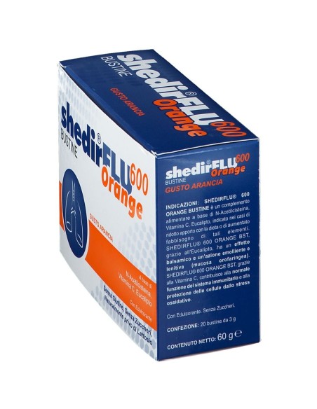 SHEDIRFLU 600 ORANGE 20 BUSTINE